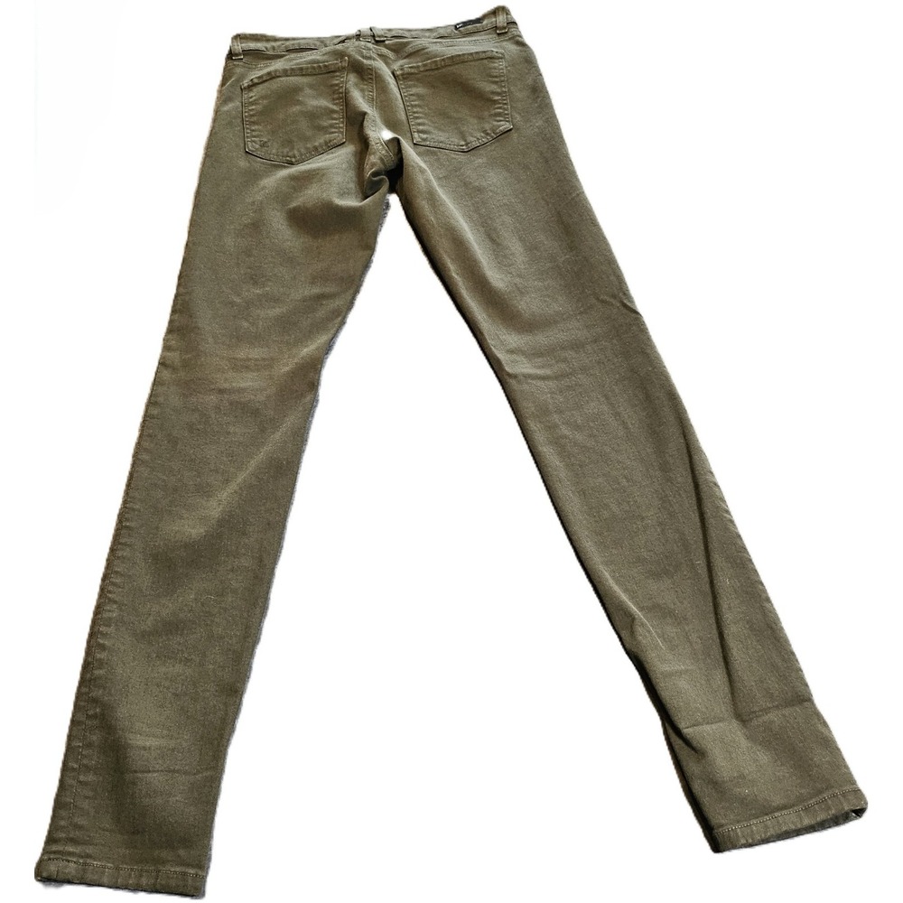 Kut From The Kloth Mia Toothpick Skinny Army Green Women's Pants/Jeans SZ 8